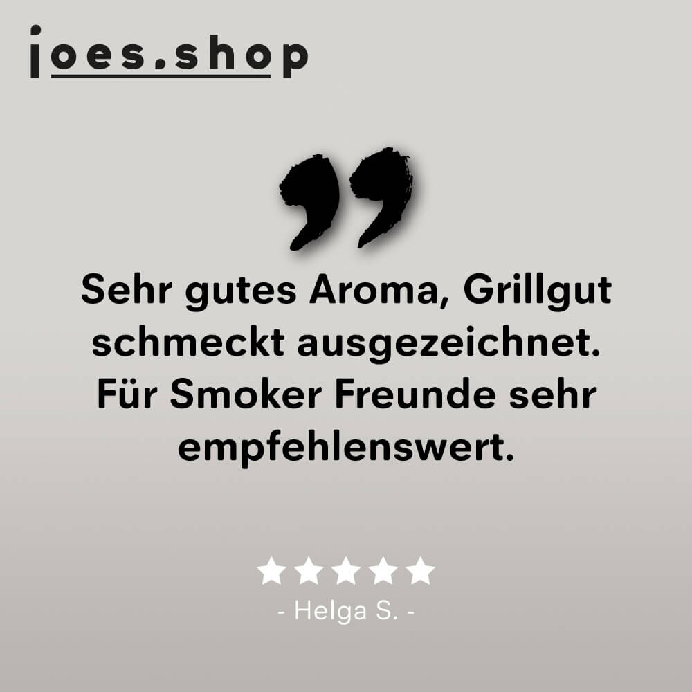 Joe's Räucherchips Walnuss | 750g - joes.shop