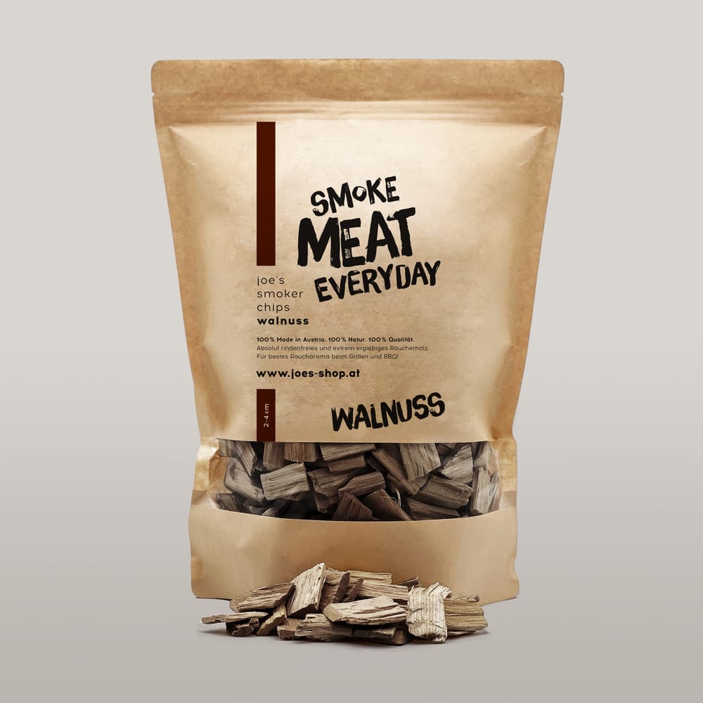 Joe's Smoker Chips Walnuss - joes.shop