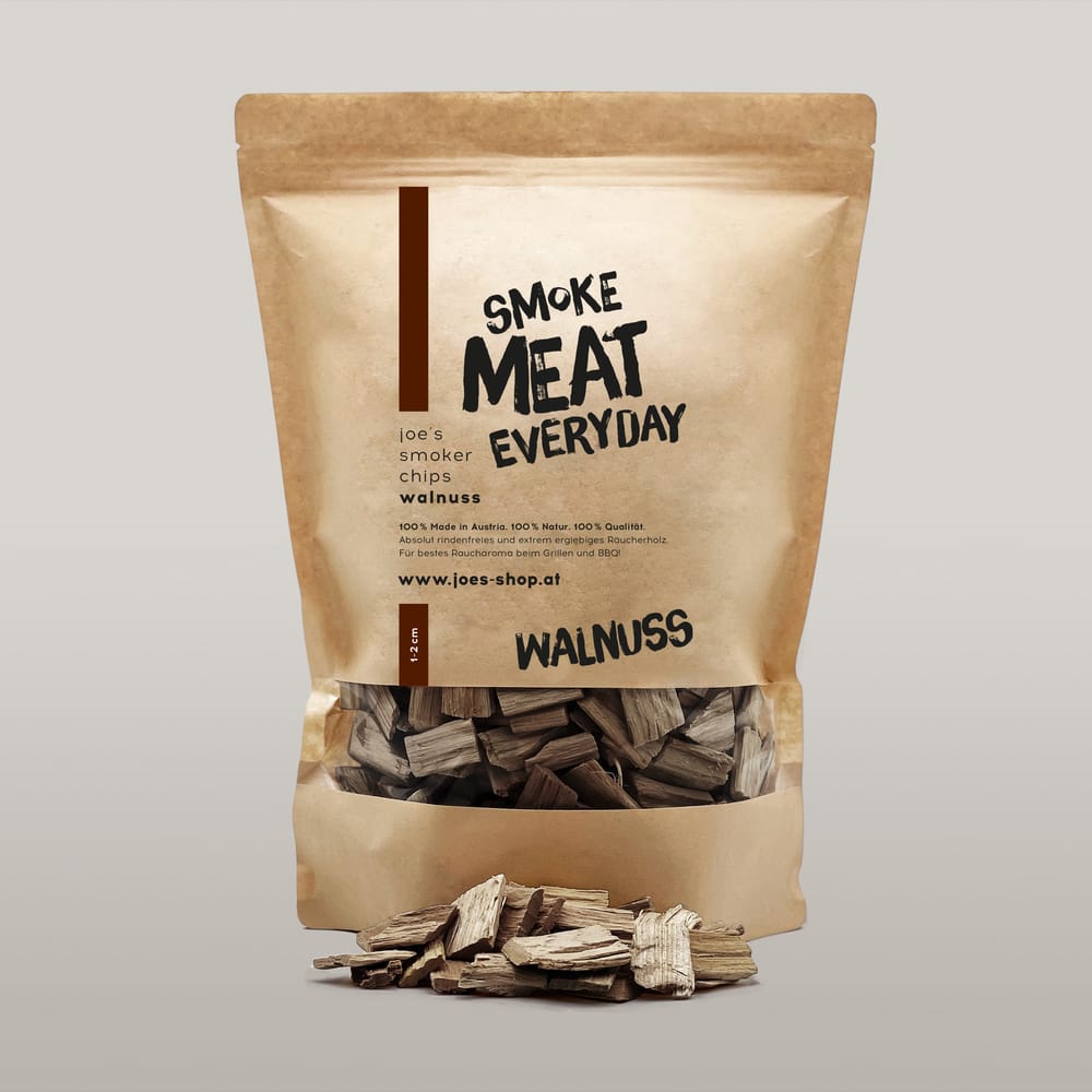 Joe's Smoker Chips Walnuss - joes.shop