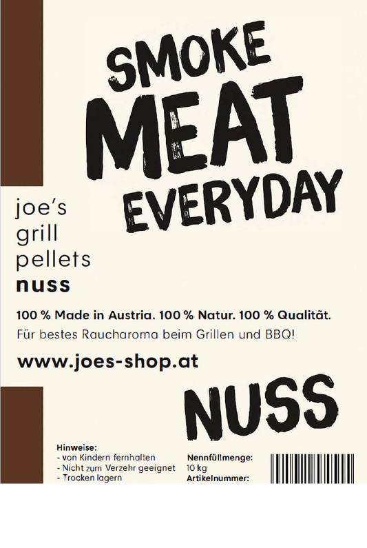 Joe's Grillpellets Nuss | 10kg