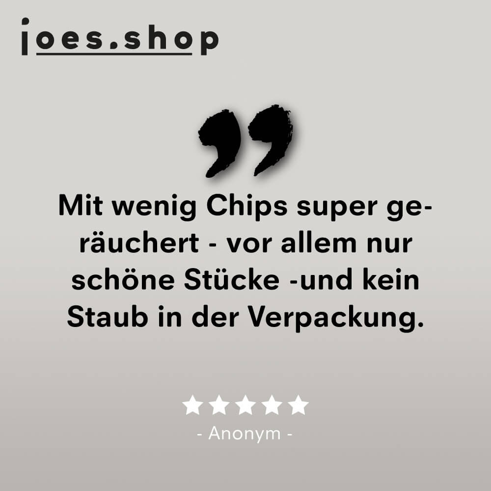 Joe's Räucherchips Birne | 750g - joes.shop